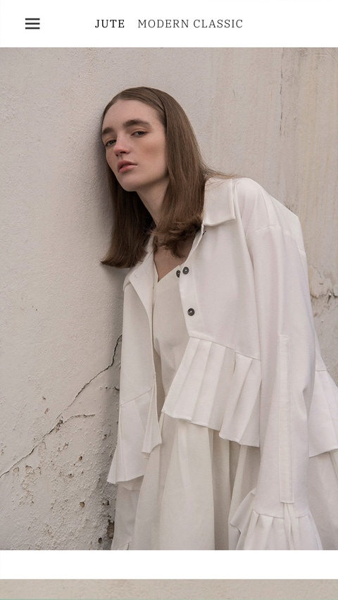 Jute theme for Fabrik portfolio website