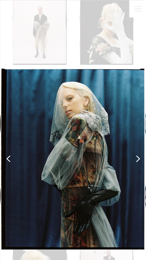 Tocuyo theme for Fabrik portfolio website