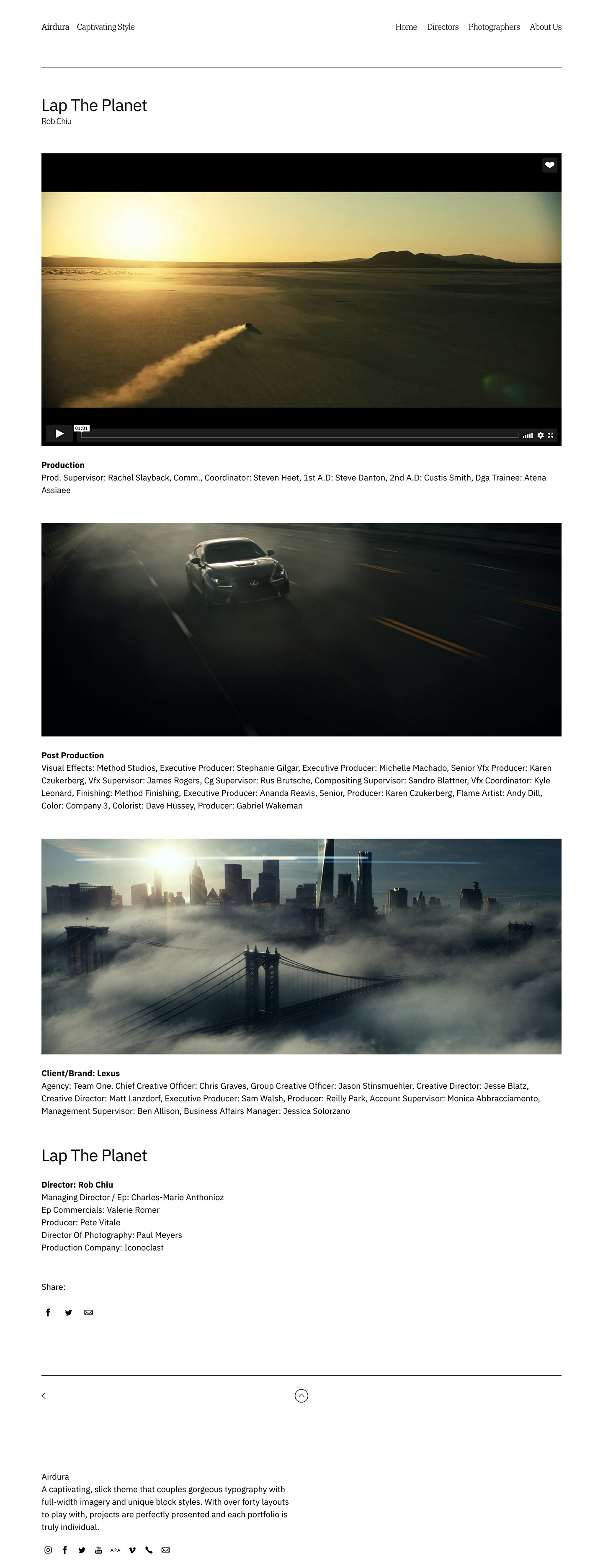 Fabrik stacked layout example