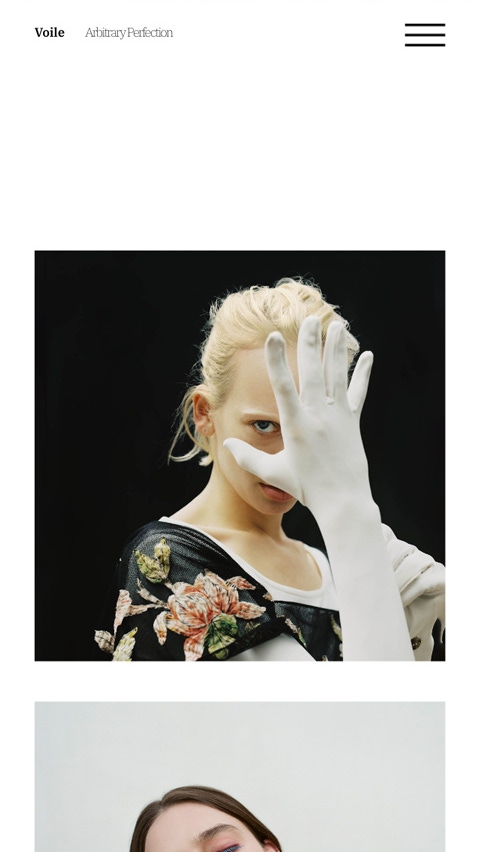 Voile theme for Fabrik portfolio website