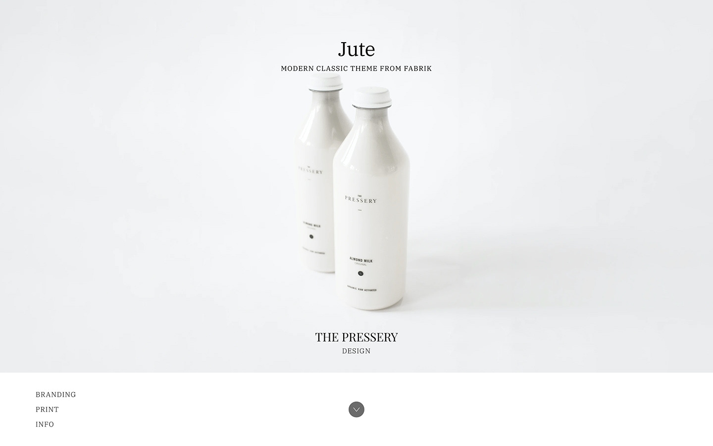 Fabrik designer jute theme