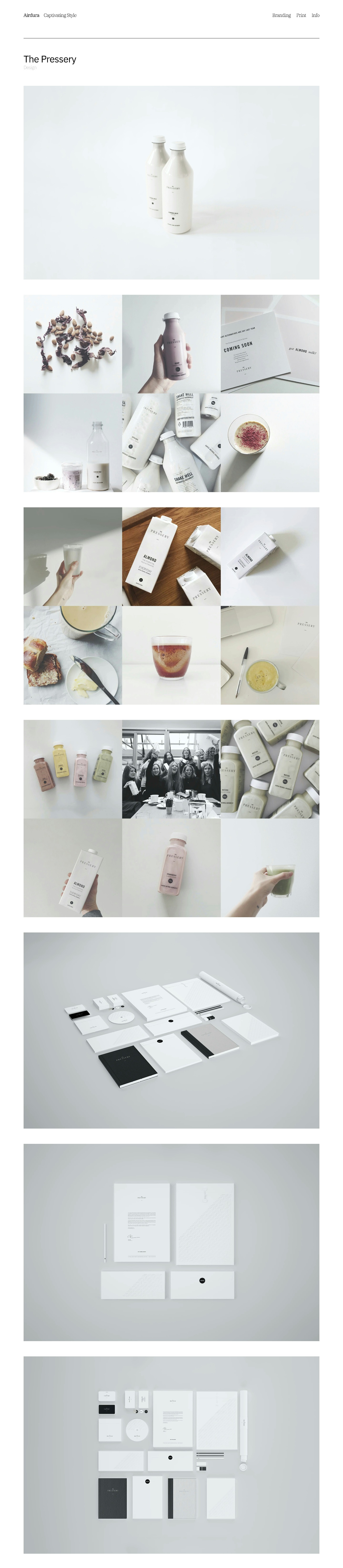 Fabrik stacked layout example