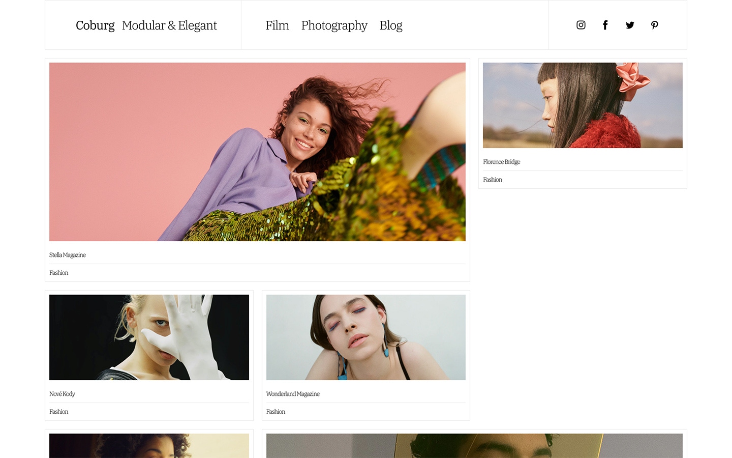 Fabrik stylist coburg theme