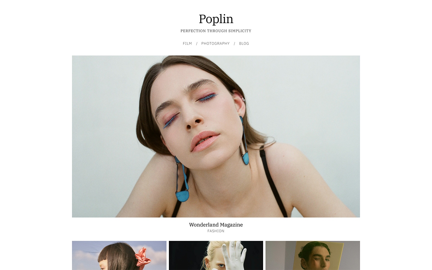 Fabrik stylist poplin theme
